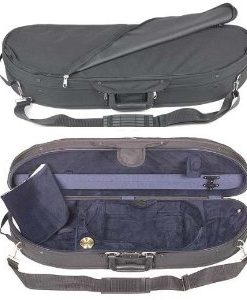 Bobelock Half Moon 1047 Black/Blue 3/4 Violin Case